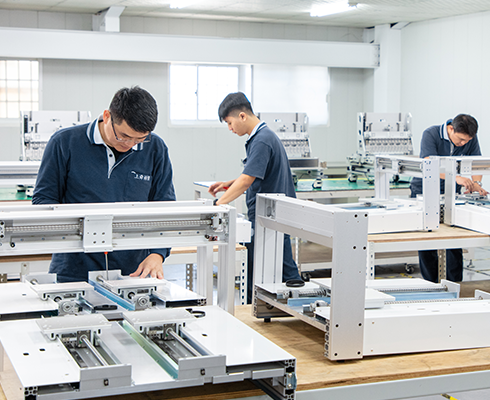 Smooth Precision's specialist equipment production line