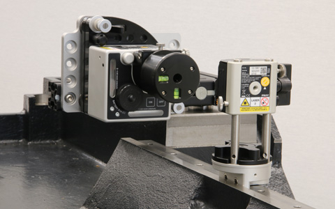 Sistema laser de alinhamento XK10 para base de máquina