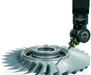 REVO inspecionando rotor com aletas