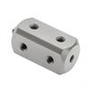 A-5555-0194 - M5 titanium double cube, L 40 mm, W 20 mm