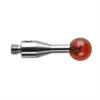 A-5000-4154 - M2 &#216;4 mm ruby ball, stainless steel stem, L 10 mm, EWL 10 mm
