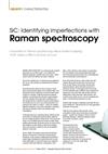 News release:  Identifying imperfections with Raman spectroscopy