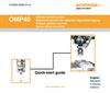 Quick start guide:  OMP40 Optical Machine Probe Quick Start Guide