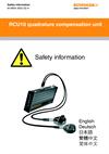 Safety Data Sheet:  RCU10 quadrature compensation unit
