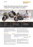 Case study:  Metal 3D printing pushes the boundaries in Moto2™ through defiant innovation